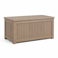 Coffre de rangement en bois de chêne clair