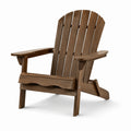 Fauteuil en bois d'acacia marron extérieur