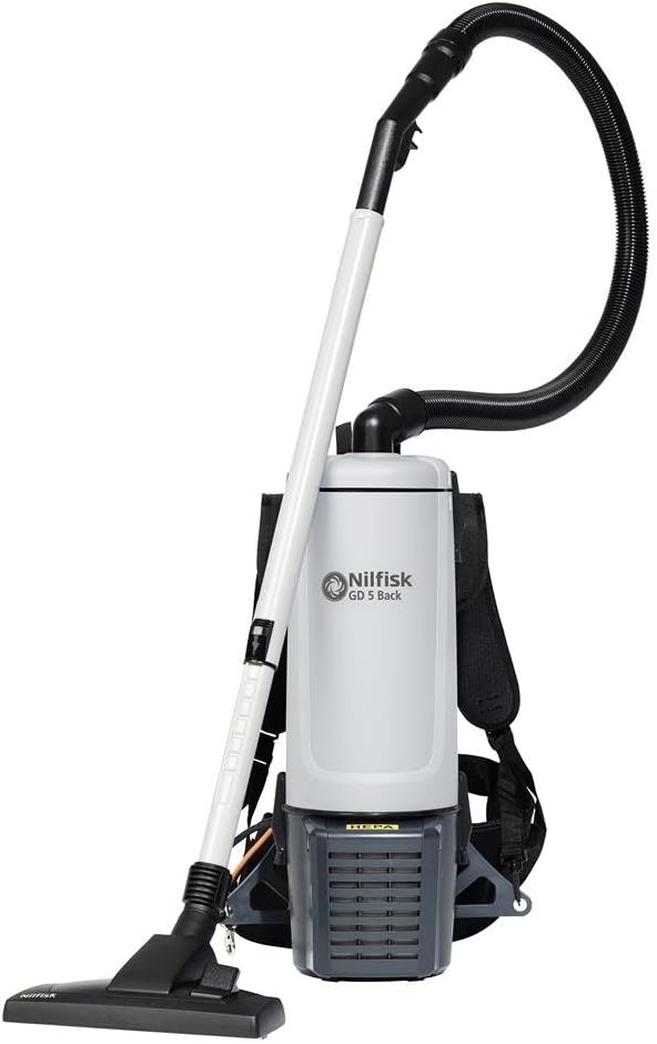 Nilfisk aspirateur eau et poussière, Noir, GD5 Back HEPA Basic EU