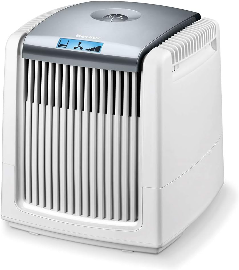Beurer purificateur d'air, 40 m, Blanc, LW 230 Laveur d'air, humidificateur, des pièces jusqu'à ², nettoie la poussière domestique