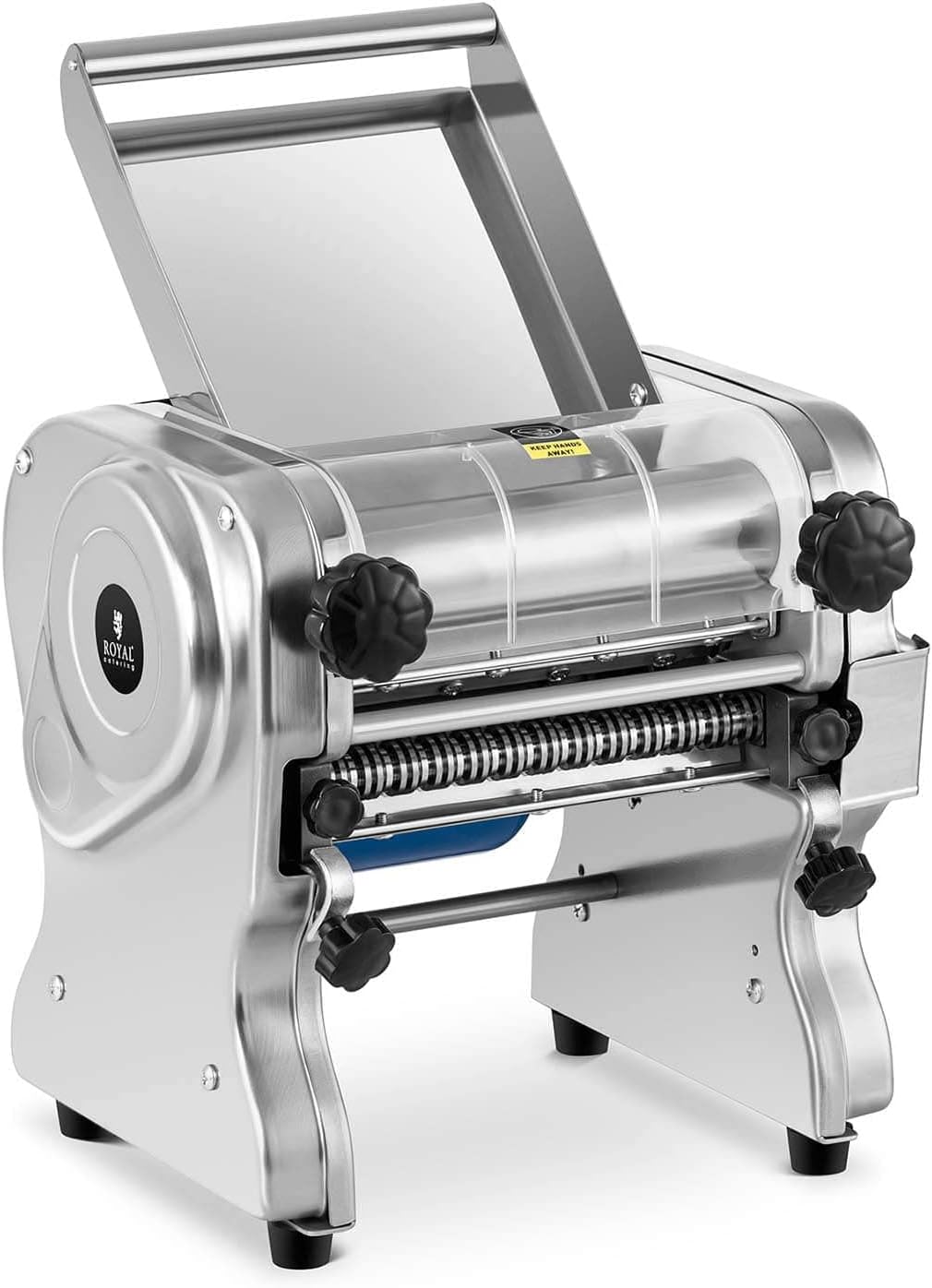 Royal Catering machine à pâtes, 22 cm, 14 mm, 9 mm, 550 W, Argenté, Épaisseur 1, Largeur Des Pâtes 3/, Électrique)
