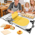 ZXSYYDS machine à pâtes, 1300 × 570 × 230 mm (51,2 × 22,5 × 9,1 po), 60 W, 110 V/220 V, 30 Mm, Acier inoxydable, Argenté