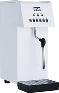 AYCDL Mousseurs à lait automatiques, 2500 W, 6 L, Noir, Mousseur À Lait Et Cuiseur Vapeur Professionnel avec Affichage LED