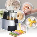 Soflightmok machine à pâtes, 1,5 L, 450 W, acier inoxydable 304 + ABS de qualité alimentaire, Noir, Automatique éLectrique