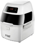 Russell Hobbs Friteuses à air, 1Kg, Noir, 22101-56 Friteuse sans Huile et sans Graisse Cyclofry, 4 Cuissons Programmables