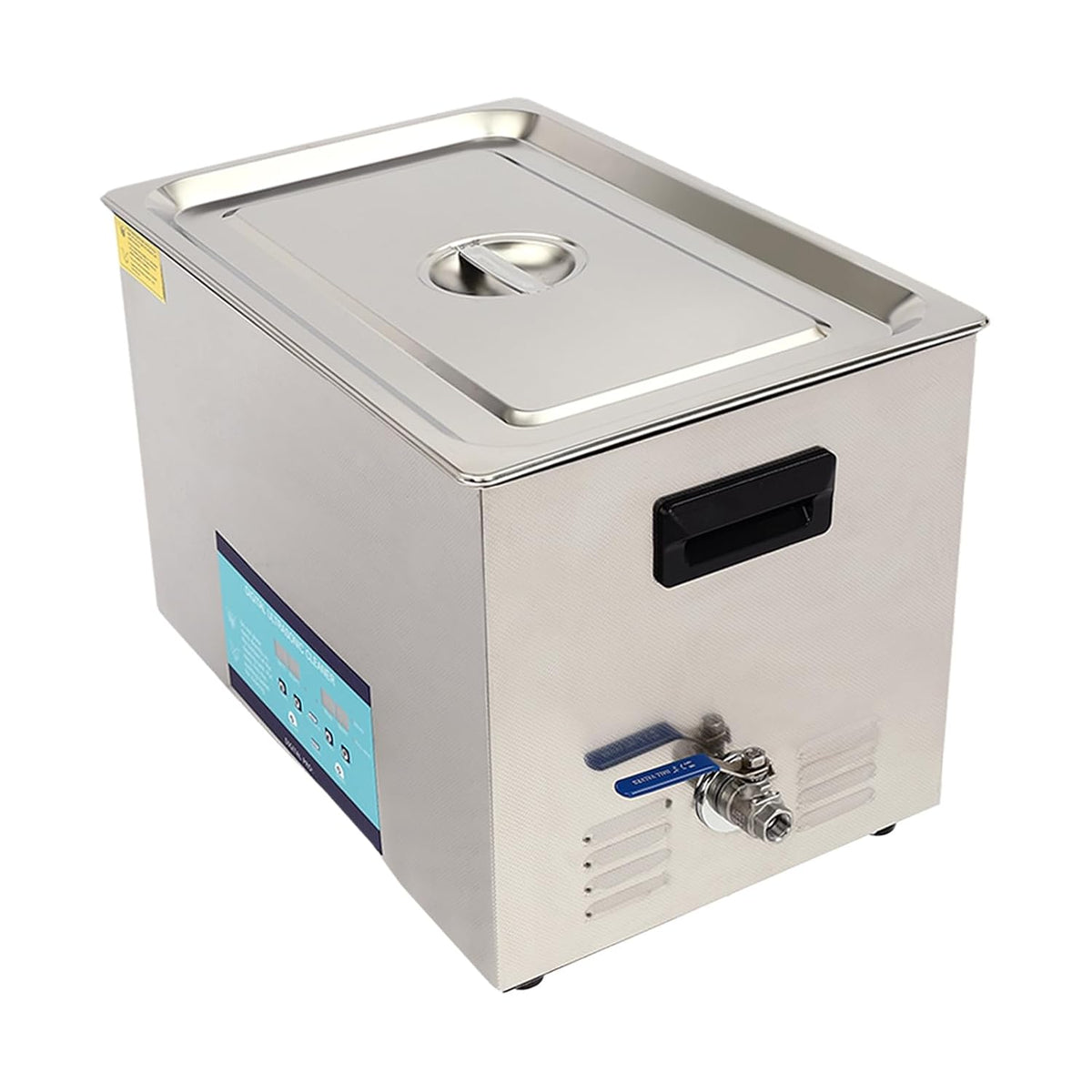Giuffrida Matériel de dissection, TH-SPQXJ-100A, 55,9 x 33 x 33 cm., environ 120 dB., 600 W, 30 l, acier inoxydable 201 et 304, caoutchouc, argenté