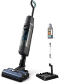 PHILIPS aspirateur balai sans fil, Noir, Série 7000 - Aspirateur Laveur 3-en-1, PowerCyclone AquaTrio, Nettoyage Automatique