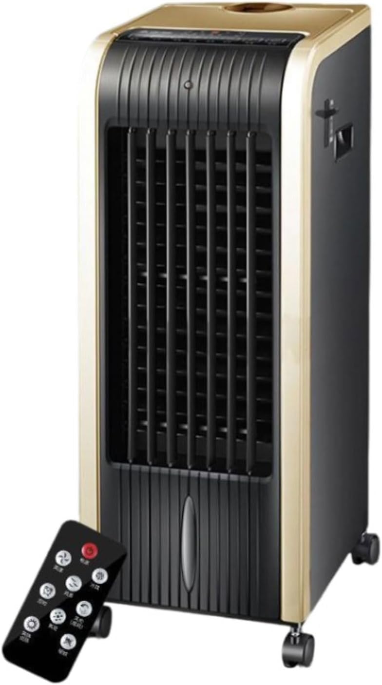 climatiseur portable Climatiseur, Blanc, portable avec oscillation à 120°, minuterie 12 h, rafraîchisseur d'air par évaporation