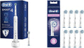 Oral-B Rotatives, Noir, 5 Modes Dont Blancheur & Sensitive Clean Brossettes De Rechange, Pack De 8