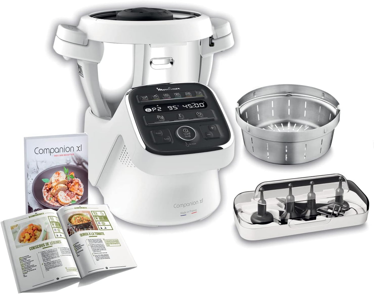 Moulinex robot de cuisine, 4.5 L, 1550 W, Noir