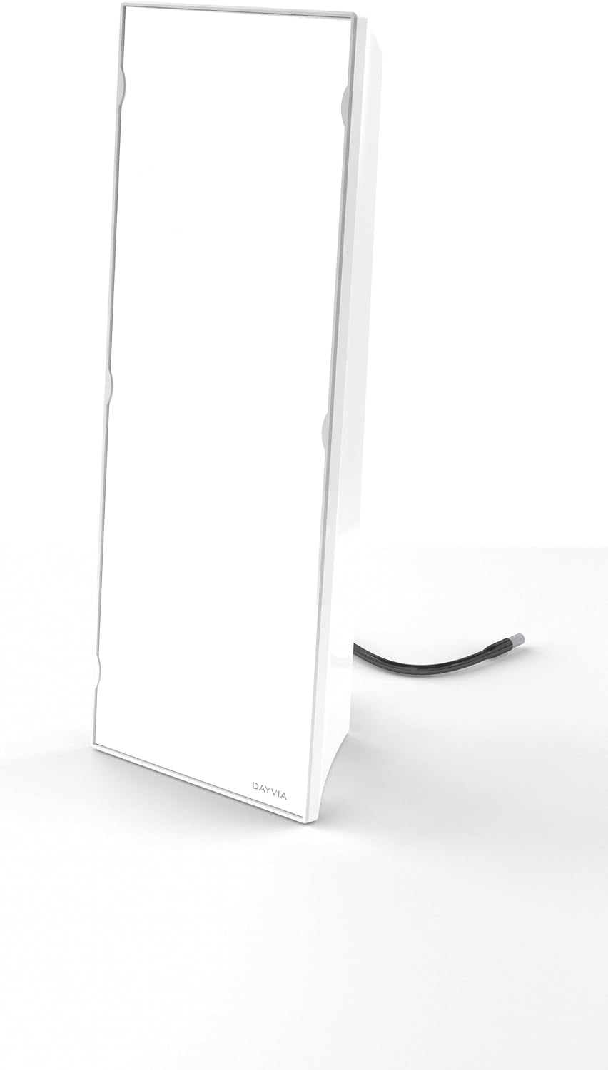 DAYVIA Lampes de jour, Blanc, Lampe de Luminothérapie LED SLIMSTYLE, Simulation de la Lumière du Jour, 3 Niveaux d'Intensité Ajustables