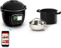 Moulinex Multicuiseurs, 6 L, Noir, - Cookeo Touch Wifi Multicuiseur intelligent