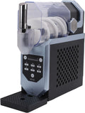 FTVOGUE sorbetière, 1,8 L, 240 W, Noir, Machine à Glace Molle 5 Préréglages, Autonettoyante, Congélation Rapide pour Granités