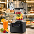 lilishangmao blender, 200 W, 1,8 L, Argenté, Professionnel pour Smoothies et Glace Pilée, Mixeur 2 avec Bol