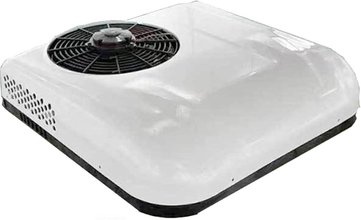 BeoyNot Climatiseurs, 12 V/24 V, 50 dB, 12 V, 24 V, ABS, alliage d'aluminium, Blanc/Rouge, Installation Facile