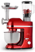 KLARSTEIN robot pâtissier, 5 L, 1800 W, 1.5 L, Noir, Robot Patissier Multifonctions, Batteur sur Socle, Robot Cuisine