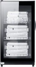 HTDRE armoire, Gris, de stérilisation pour serviettes - Désinfecteur de spa à l'ozone et aux UV, salon de manucure