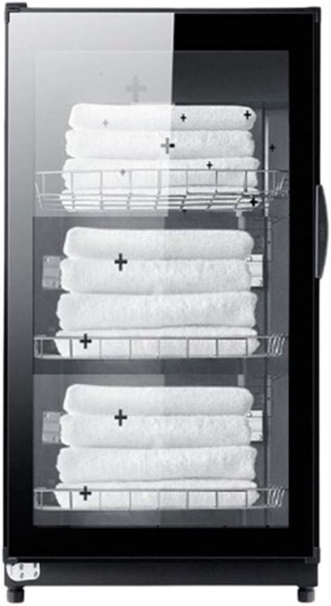 HTDRE armoire, Gris, de stérilisation pour serviettes - Désinfecteur de spa à l'ozone et aux UV, salon de manucure
