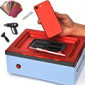 Machine Kits de réparation, Noir, de revêtement sous vide pour téléphone portable, kit de film en verre trempé compatible avec les coques