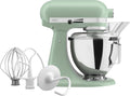 KitchenAid robot pâtissier, 4.3 L, Noir, Classic à Tête Inclinable, 10 Vitesses Démarrage Doux, Batteur Plat