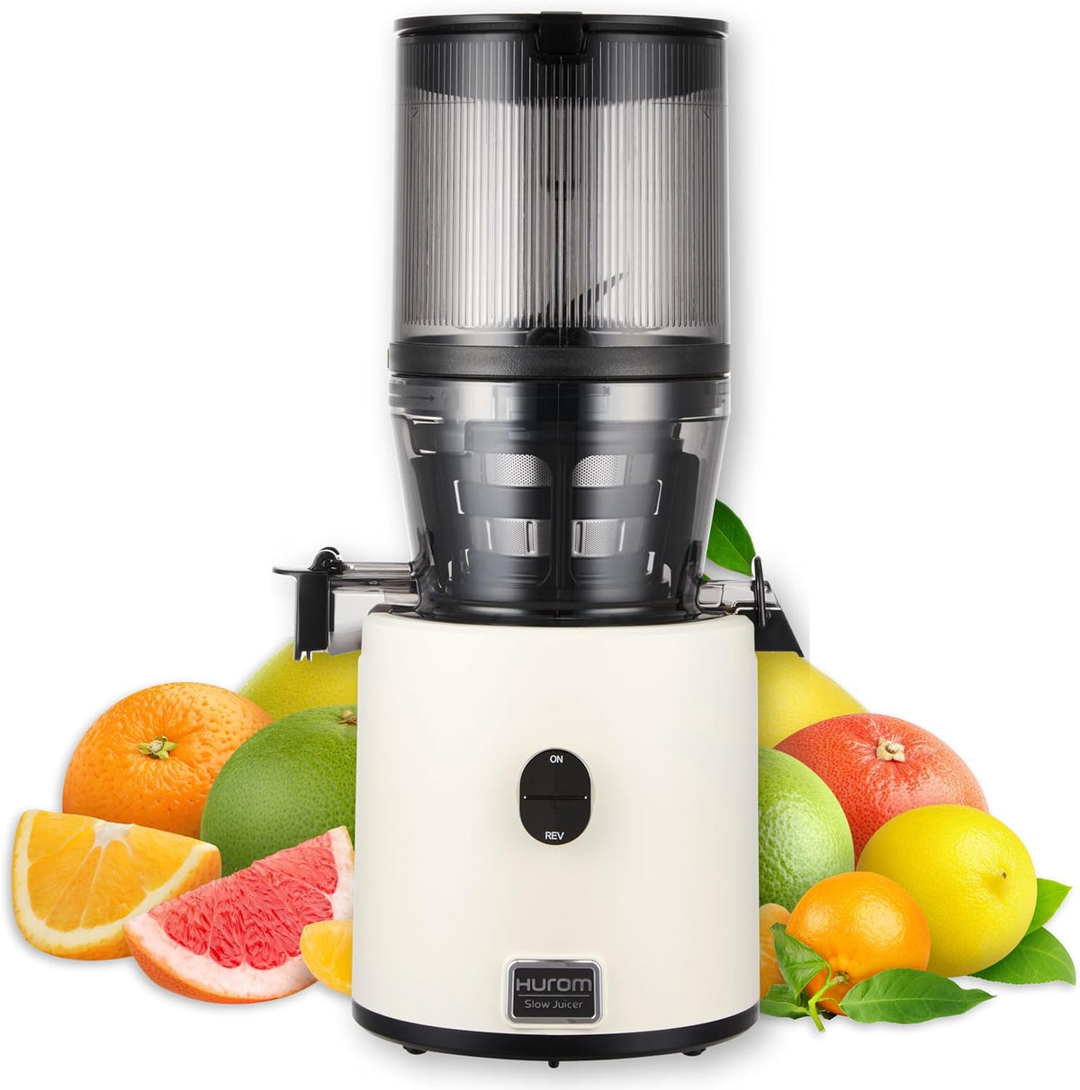 Hurom Extracteurs de jus à double vis, Noir, H-330P Deep Ivory