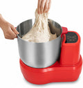 GZPKJ robot pâtissier, 10 L, Rouge, Pétrin Électrique, Grande Capacité, Deux Modes, Fermentation Thermostatique