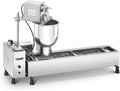 Royal Catering Machines à donuts, 000 W, 6 L, 10 L, Argenté, Appareil À Donuts Machine À Beignets Beignes Automatique RCDM-3K (3