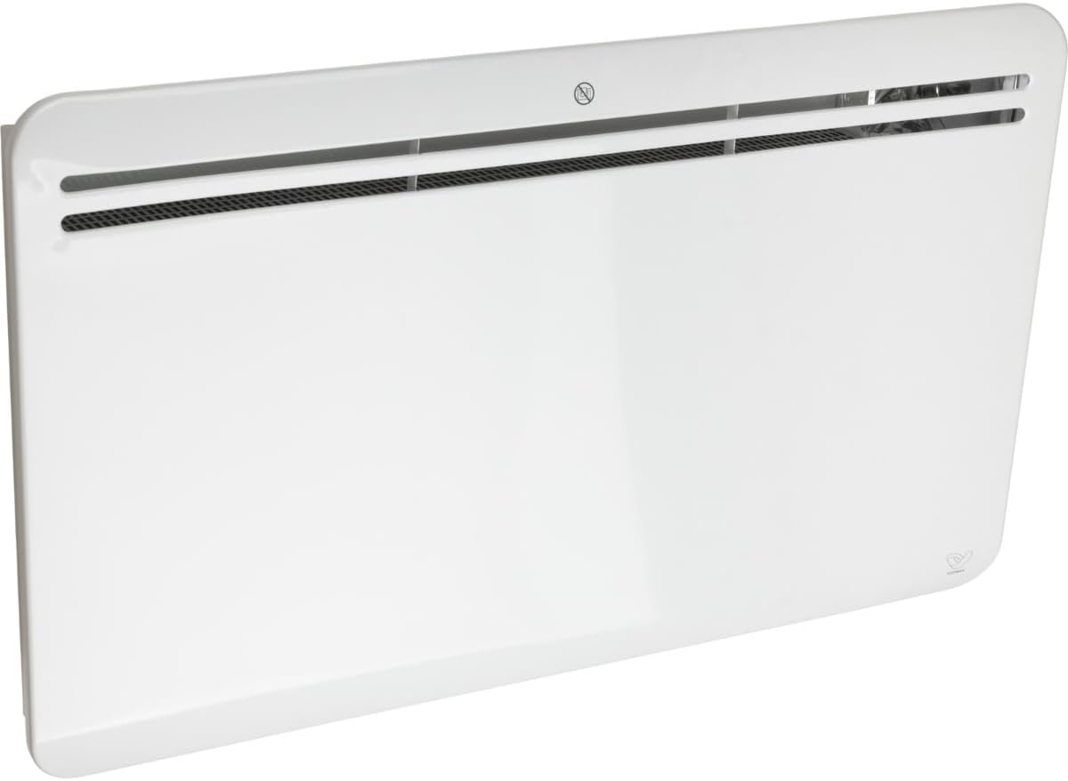 Voltman Radiateurs électriques, radiateur connecté inertie sèche, 750/1000/1500/2000 W, 1500 W, Blanc, Chauffage connecté WiFi inertie sèche Fonte