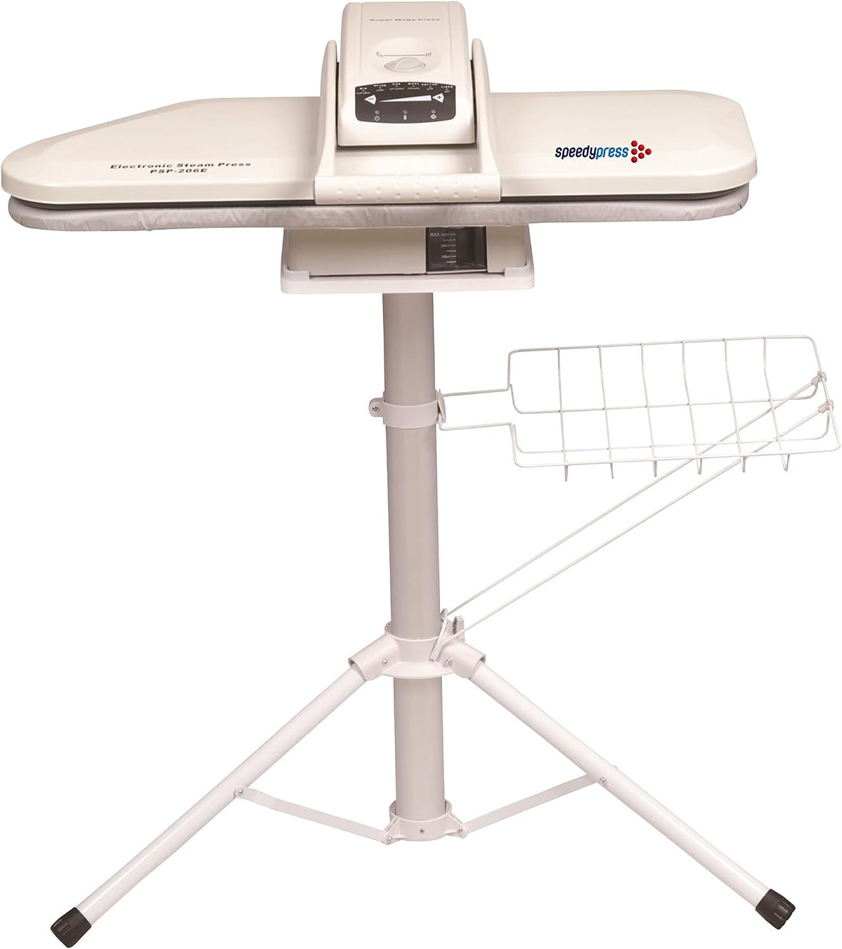 Speedypress presse à repasser, 80 cm, 31 cm, Noir, Avancée Vapeur à Capeur avec Support/Socle de Taille Double ( x