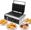 liuyunfeiGL Machines à donuts, 110 V / 220 V CA, 1550 W, 70 mm, Noir, Appareil à Tartelettes 8 Emplacements