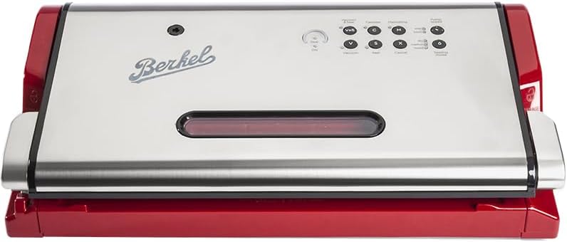Berkel Appareils de mise sous vide, Noir, Machine à emballer sous vide - Filmeuse alimentaire, Machine pour fermer les sachet - Compacte