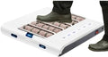 Machine polisseuse, 260 tr/min, Noir, de nettoyage de semelle, Nettoyeur de semelles de chaussures entièrement automatique
