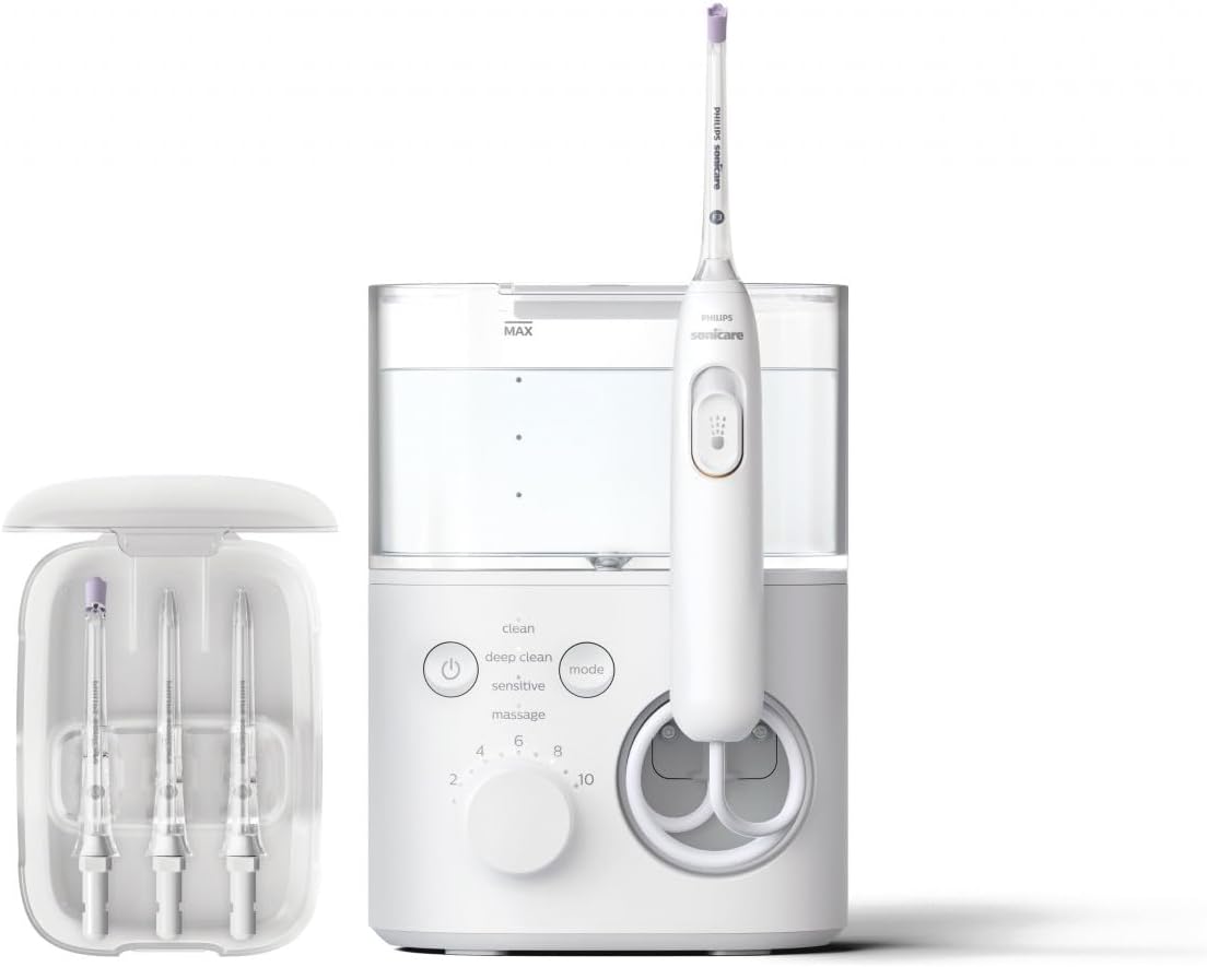 PHILIPS Brossettes de rechange, Blanc, HX3911/40 Fil Dentaire électrique