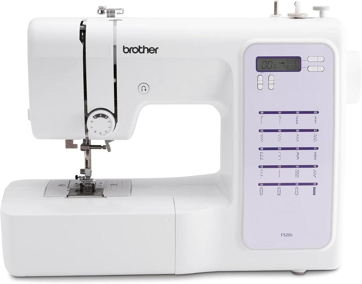 Brother machine à coudre, Noir, FS20S (Nouveau Modèle) électronique pour Débutants