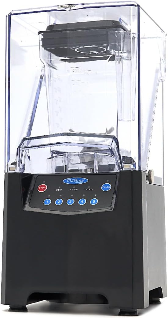 Maxima blender, L220 x P220 x H445 mm, 1,5 L, 1500 W, 000 tr/min, Noir