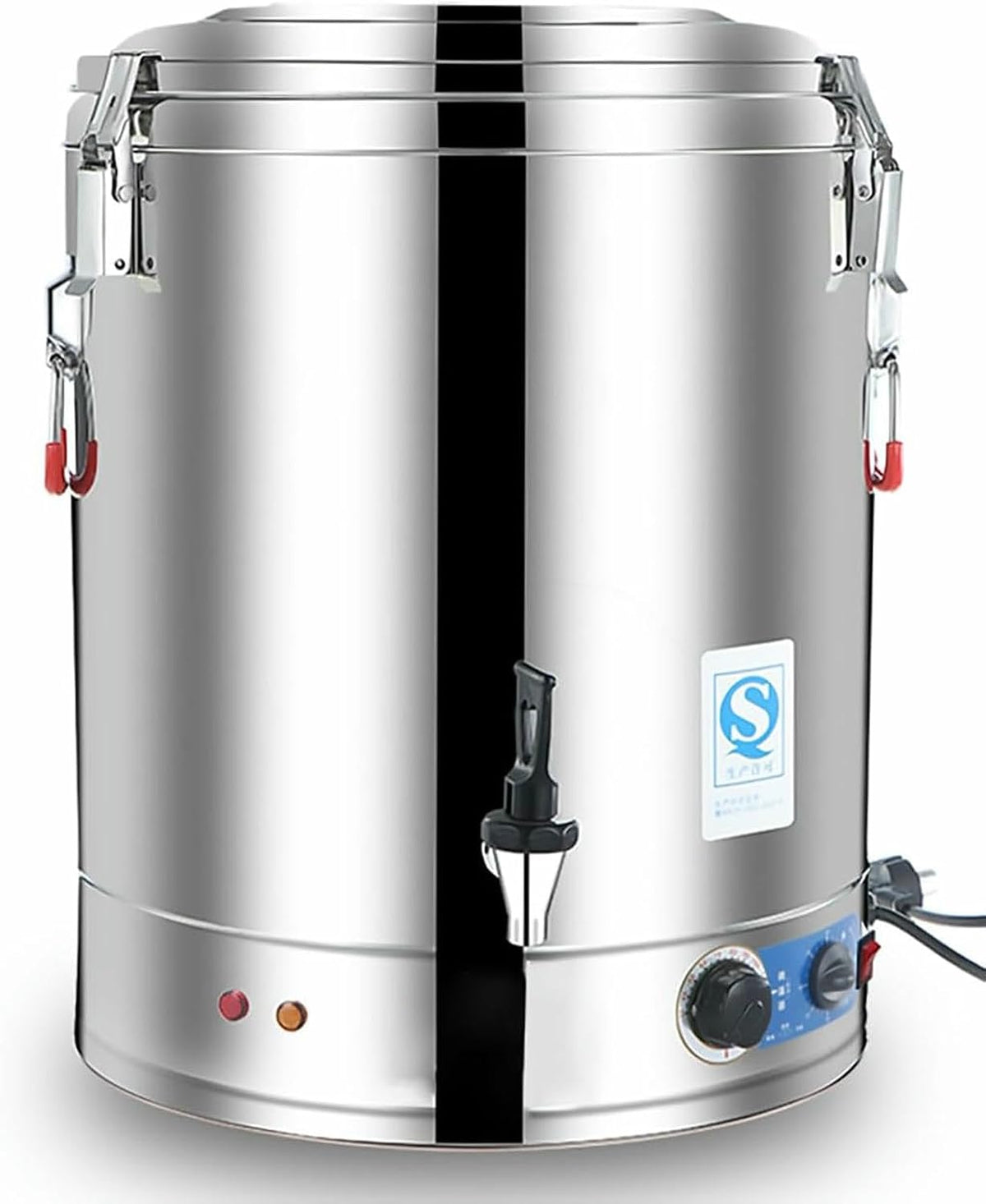 VYUJHNBG fontaine à eau, Argenté, Chaude Professionnelle en Acier Inoxydable, Thermostat réglable de 30 à 110 °C