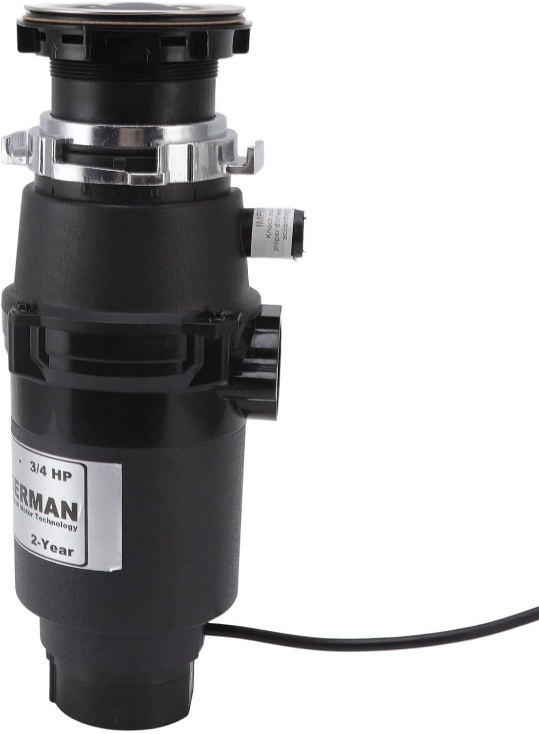 Fdit broyeur, Env. 370x140 mm/14.57x5.51in, 4000 Tr/min, Acier galvanisé, Comme illustré, de Déchets Alimentaires