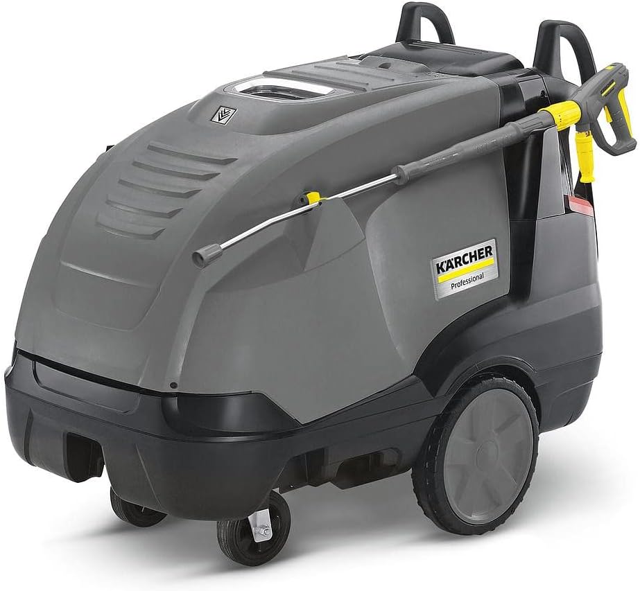 KÄRCHER nettoyeur haute pression, 1300 l, Noir, KARCHER HDS 13/20-4SX+ eau chaude /h 200 bars avec enrouleur - 10719320