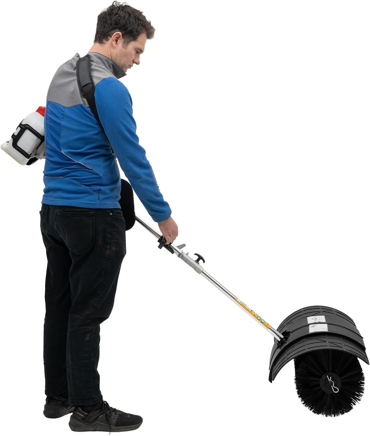 Balider fraise à neige, 1,7 kW / 2,3 ch., 56 cm, Noir, Balayeuse à moteur, à essence, balayeuse, balayeuse