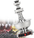 GmhXylophyte Distributeurs de vin électriques, 1,5-3,5 litres, 120 W, 3,5 L, Acier inoxydable 304, Noir, FêTes Et Bars