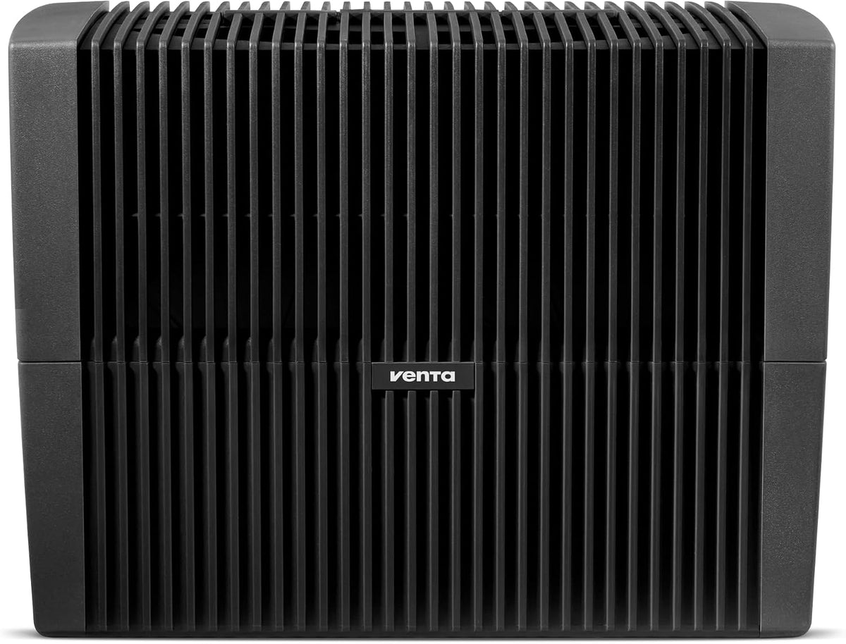 VENTA Humidificateurs pour chambre simple, 20 dB, 2 W, 10 litres, 68 m, Noir, LW45 Classic Original Humidificateur d'air très silencieux (A)