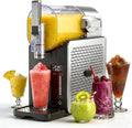 WEJIUAFB sorbetière, 1,9 L, Blanc, Machine à granité pour maison, technologie RapidChill, 5 programmes intelligents