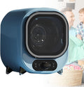 MVXBICIA Sèche-linges à condensation, 5 kg, 0,8 kg, Bleu, Petit sèche-linge à condensateur, sèche-linge portable compact