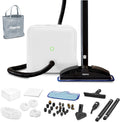 Dupray nettoyeur vapeur, Noir, Neat - Kit 40 Pièces. Sans produits chimiques, Pack complet 40 pièces, Nettoyage vapeur sols