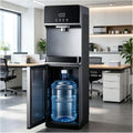 bureau Fontaine, Gris, Eau Potable, Distributeur Eau Froide, 5 Températures, Eau fraiche, Appartements