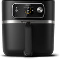PHILIPS friteuse à air chaud, Noir, HD9880/90 Airfryer Connecté XXL Série 7000