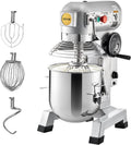 VEVOR robot de cuisine, B15-BT, 18,7 x 14,8 x 27,5 pouces / 47,5 x 37,6 x 70 cm, 500 W, 14 L, Argenté