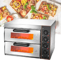 XEEAOFE four à pizza, 110 V, Argenté, De Comptoir, éLectrique D'IntéRieur