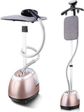 WOTZOV défroisseur vapeur, 2000 W, 2,2 L, Noir, professionnel vertical pour vêtements, repassage suspendu/horizontal 2 en 1