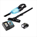 Makita Aspirateurs balais et balais électriques, 18 V, 18 V, 4,0 Ah, Noir